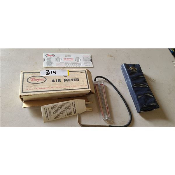 DWYER AIR METER