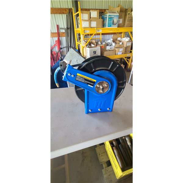 AIR HOSE AND REEL BLUE