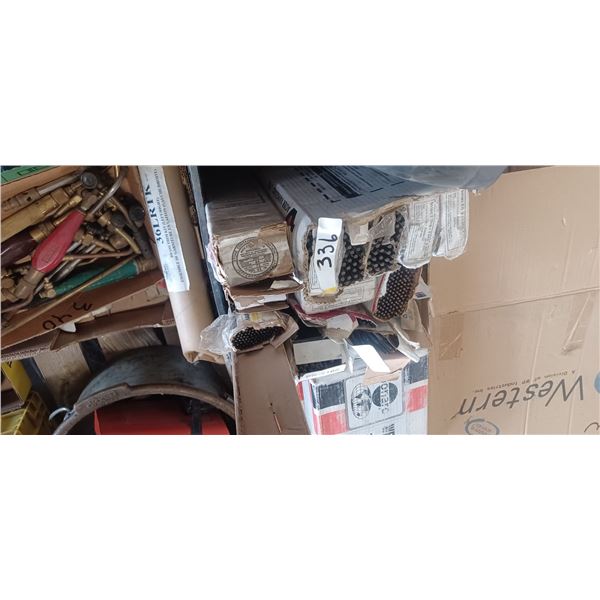 ASSORTED WELDING RODS