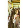 Image 1 : ASSORTED PLASTIC PIPE, TUBING AND METAL STOCK ON TOP OF PIPE RACK
