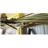 Image 20 : ASSORTED PLASTIC PIPE, TUBING AND METAL STOCK ON TOP OF PIPE RACK