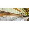 Image 7 : ASSORTED PLASTIC PIPE, TUBING AND METAL STOCK ON TOP OF PIPE RACK