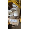 Image 14 : PVC WHITE PIPE FITTINGS 4 BOXES