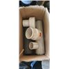 Image 16 : PVC WHITE PIPE FITTINGS 4 BOXES