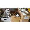 Image 1 : PVC WHITE PIPE FITTINGS 4 BOXES