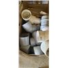 Image 4 : PVC WHITE PIPE FITTINGS 4 BOXES