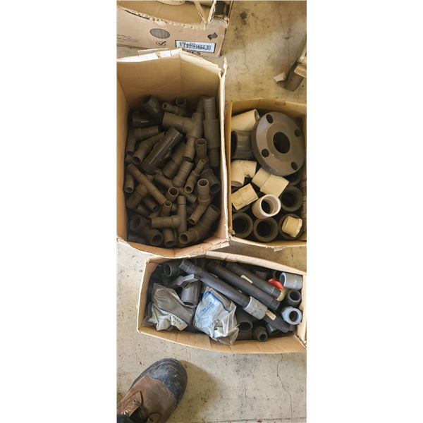 PIPE FITTINGS  SCHED 80 MISC 3 BOXES