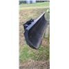 Image 2 : SKID STEER ATTACHEMENT - MANUAL ANGLE DOZER SN:8186 8' BLADE