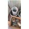 Image 6 : 4" AND 8" VENT PIPE AND GALVANIZED PIECES AND PLASTIC AIR VENT -ROOF VENT 4"B