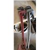 Image 1 : TWO 24" PIPE WRENCHES