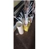 Image 2 : FOUR BUCKETS OF SHORT METAL PIPE PIECES