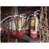 Image 1 : LOT OF FIRE EXTINGUISHERS