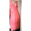 Image 1 : Vintage Peach evening  dress A