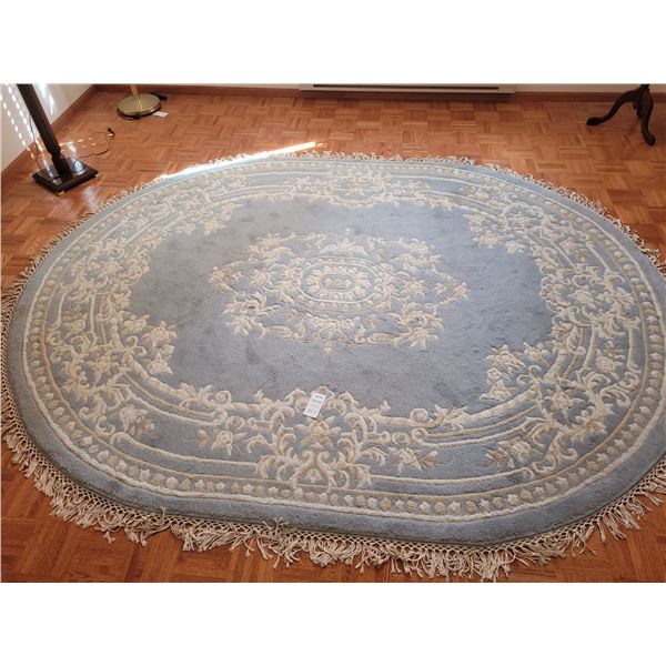 Hand made wool rug India A