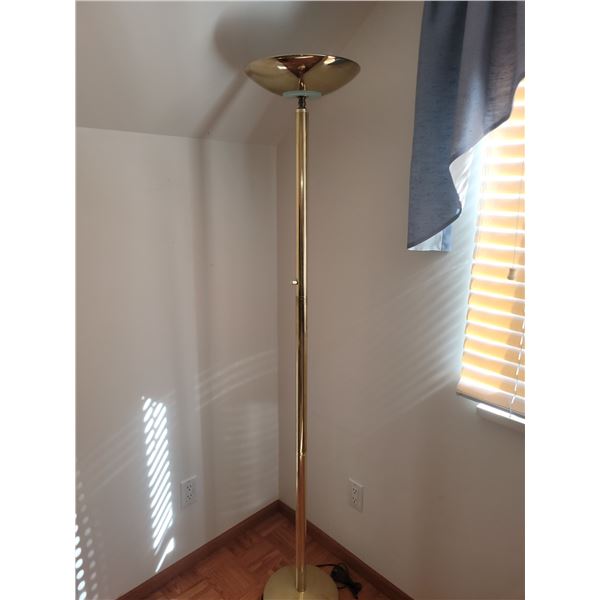 Brass floor lamp A