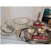 Image 2 : Vintage Glass, Silverplate A