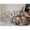 Image 5 : Vintage Glass, Silverplate A