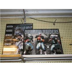 2 RAIDERS POSTERS
