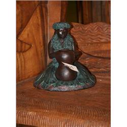 SMALL INDIAN GIRL W/ POT