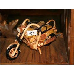 WOODEN MOTORCYCLE