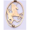 Image 3 : Rare Vintage Gold Unicorn Brooch