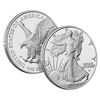 Image 1 : 2024 American Silver Eagle .999 Fine Silver Dollar Coin