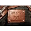 Image 8 : Prada Bronze Leather Buckle Strap Tote Bag