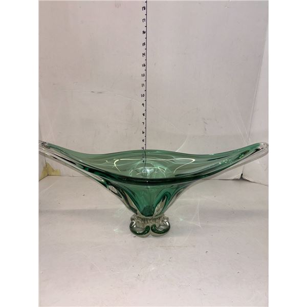 Large Green Chalet (style) Glass