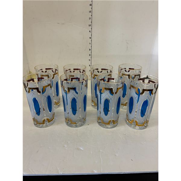 MCM Cocktail Glassware Set of 8