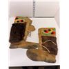 Image 2 : Authentic Beaded First Nations Native Mukluks