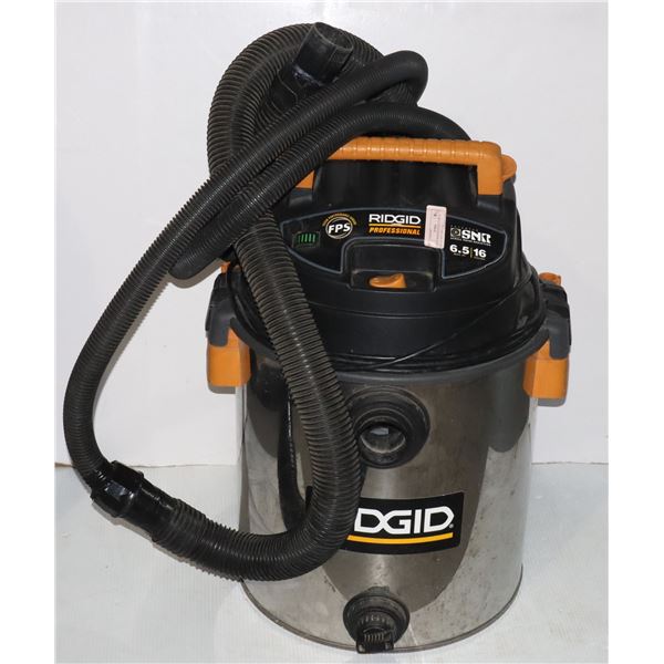 RIDGID PROFESSIONAL 6.5HP 16 GALLON WET/DRY VAC