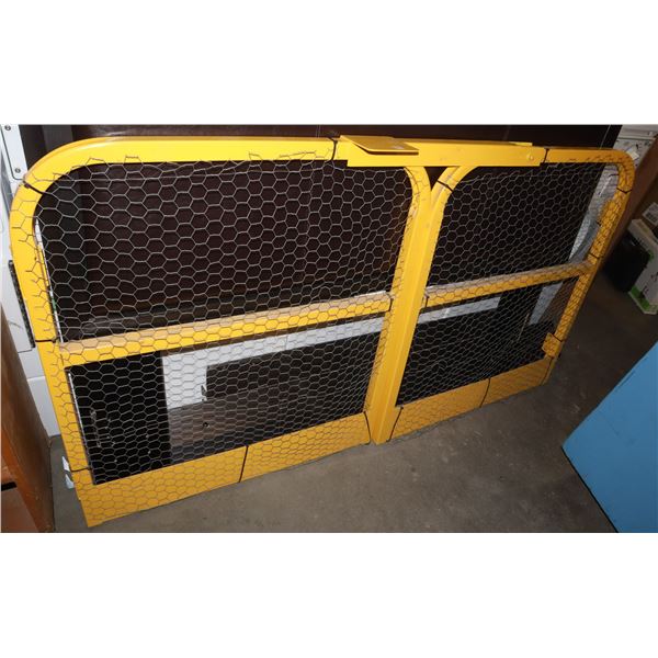 INDUSTRIAL BARN DOOR STYLE SAFETY GATE