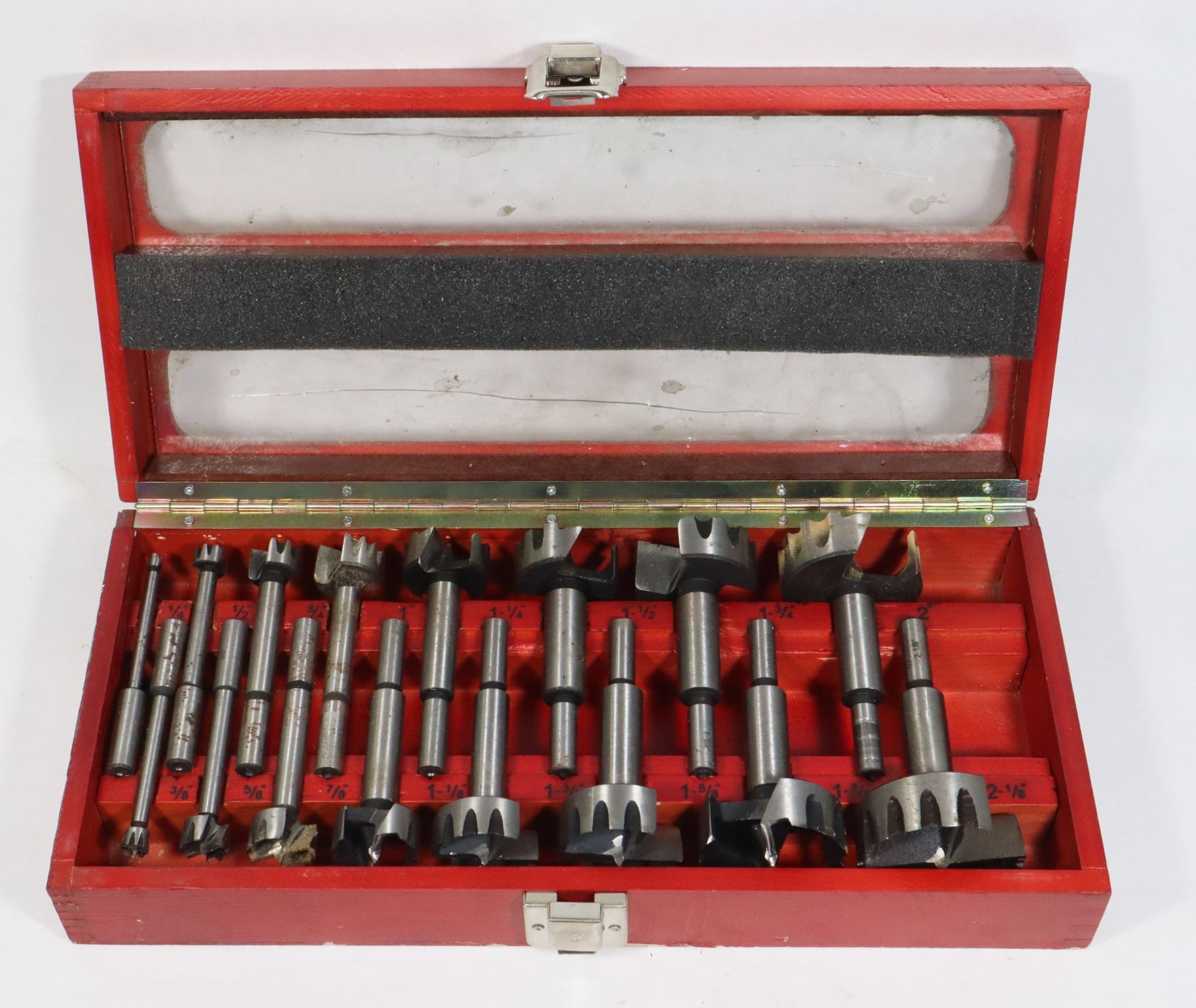 MASTERCRAFT MAXIMUM FORSTNER BIT SET IN CASE