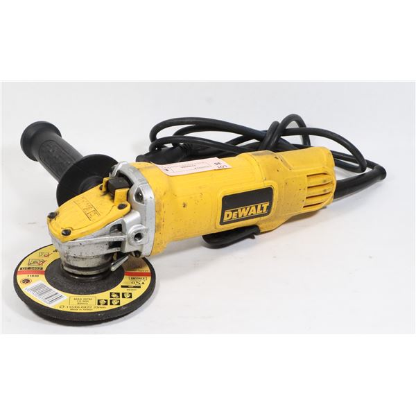 4.5" DEWALT ANGLE GRINDER