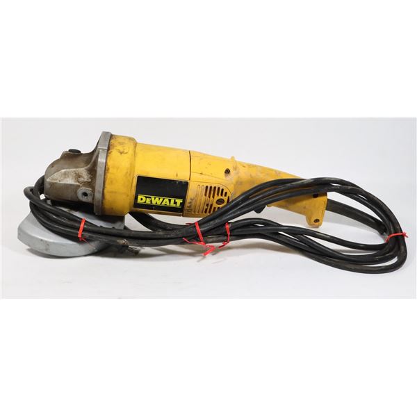 DEWALT 5" ANGLE GRINDER MODEL DW831