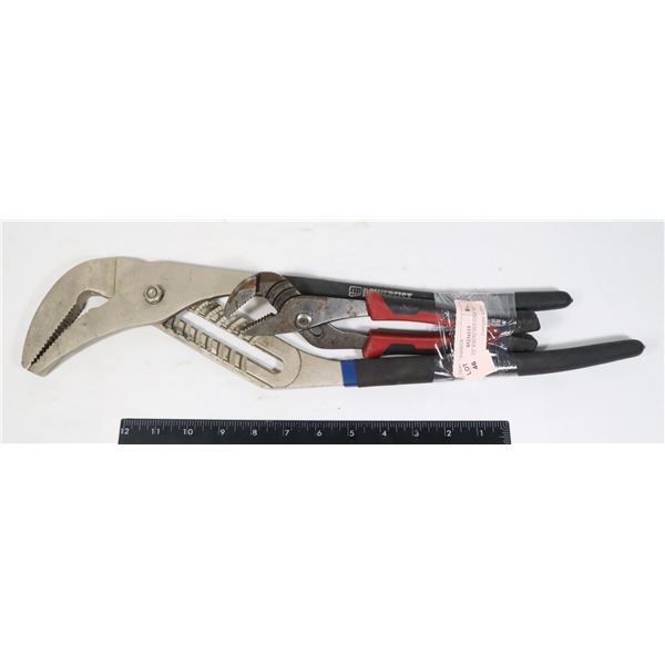 TWO LARGE PLIERS (ONE XL)