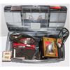 Image 1 : TOOL BOX WITH MISC AUTOMOTIVE TOOLS