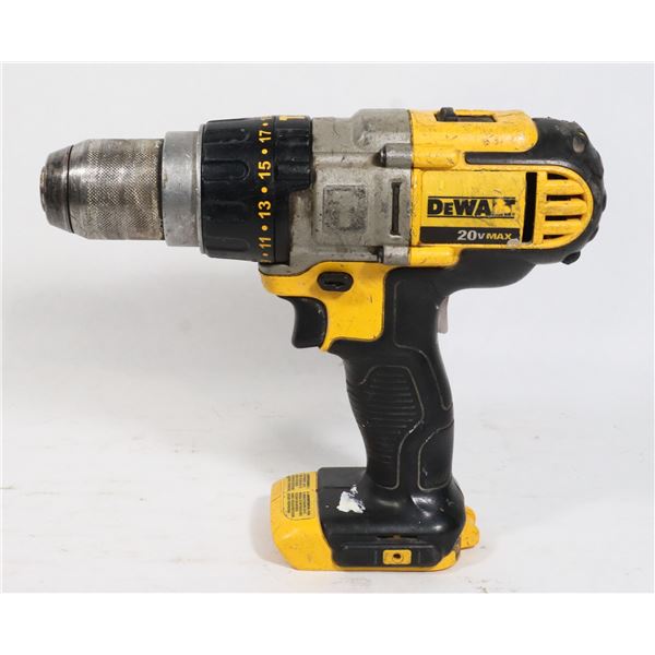 DEWALT 20V 1/2" CORDLESS DRILL/DRIVER/HAMMER DRILL