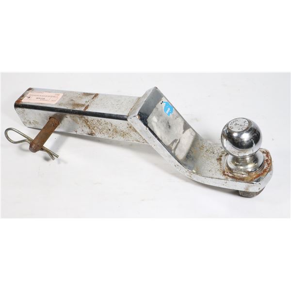 2" TRAILER HITCH WITH PIN AND BALL
