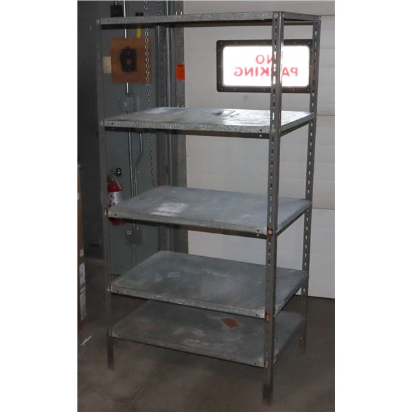HEAVY DUTY METAL SHELVING UNIT
