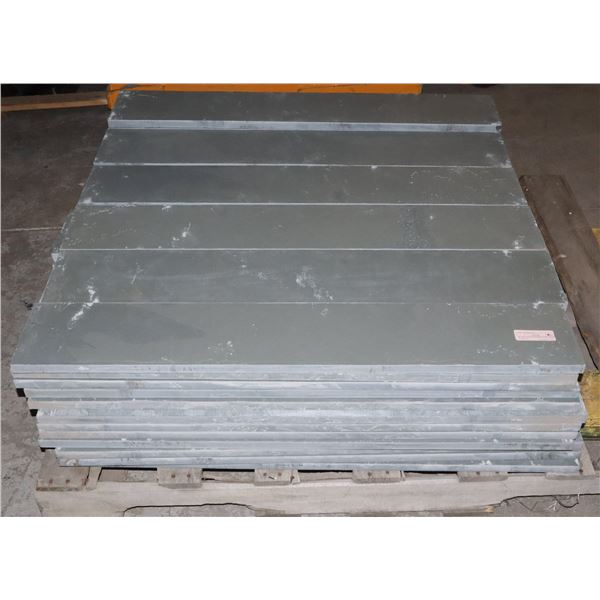 36" X 6" X 3/4"(T) STONE TILE, TOTAL 73 PIECES