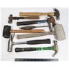 Image 1 : FLAT OF ASSORTED HAMMERS/ MALLETS