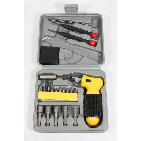 MINI RATCHETING SCREWDRIVER SET