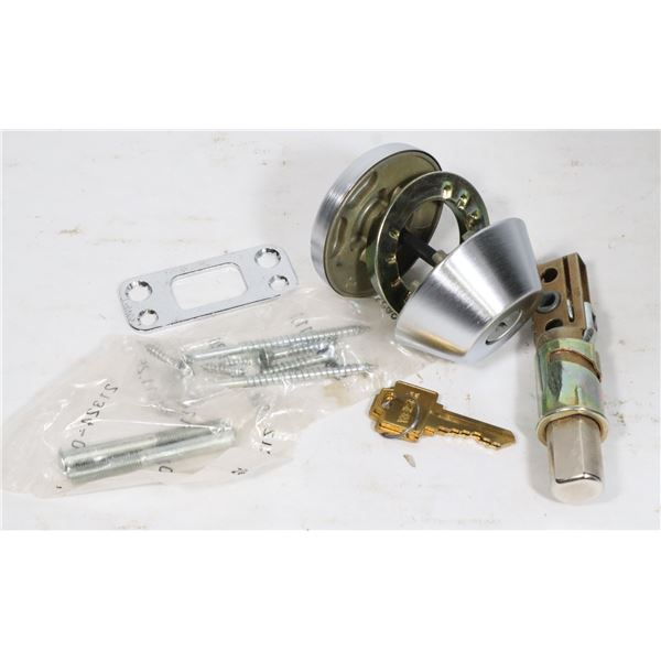 WEISER DEADBOLT WITH KEYS