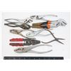 Image 1 : BAG OF ASSORTED PLIERS AND WIRE STRIPPERS