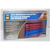 Image 1 : NEW POWER FIST 30PC WALL MOUNTED STORAGE BINS