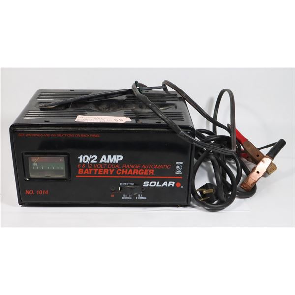 10/2 AMP 6 & 12V DUAL RANGE AUTOMATIC BATTERY