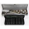 Image 1 : TWO INCOMPLETE SOCKET SETS, ONE IS SAE IMPACT