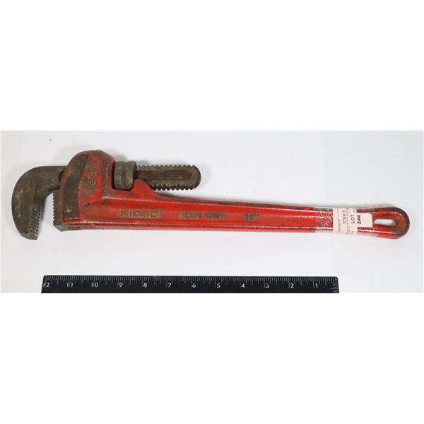 RIDGID HEAVY DUTY 18" PIPE WRENCH