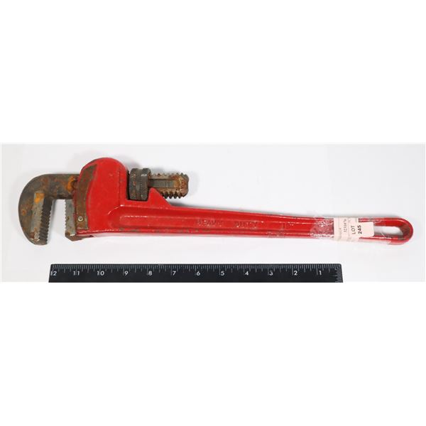 HEAVY DUTY 18" PIPE WRENCH (STEEL)
